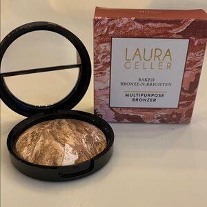 Laura Geller Baked Bronze-n-Brighten Multipurpose Bronzer - Medium NEW